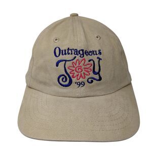 Outrageous Joy '99 Slideback Hat Tan One Size Women Of Faith Falcon